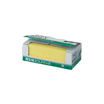 （まとめ） 住友スリーエム ポストイット(R) エコノパック(TM)製品シリーズ 10個入り 横75×縦75mm 6541-Y イエロー 10個入 【×3セット】