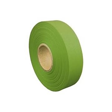 （まとめ）ジョインテックス カラーリボン黄緑 12mm*25m B812J-YG【×20セット】