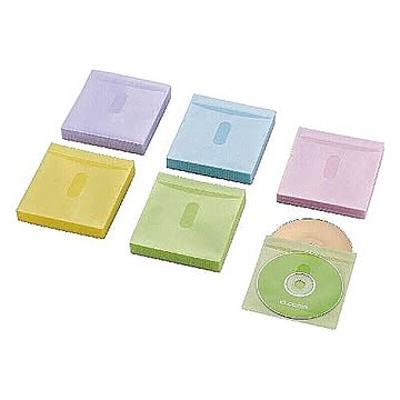 エレコム Blu-ray・CD・DVD対応不織布ケース タイトルカード CCD-NIWB240ASO 管理No. 4953103489219