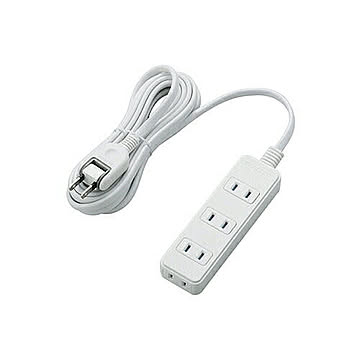 エレコム 電源タップ(雷ガード・ほこりシャッター) T-KST02-22430WH 管理No. 4953103319318