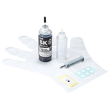 サンワサプライ 詰替えインク BC-360用 INK-C360B60S 管理No. 4969887450178