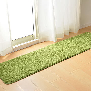 萩原 シーヴァ キッチンマット 芝生マット ウレタン入り 約45×240cm