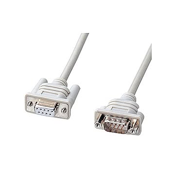 まとめサンワサプライエコRS-232C延長ケーブル D-Sub9pinメス-オス 2.0m KR-EC9EN2 1本×3セット