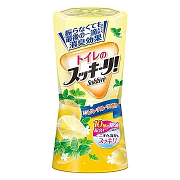 （まとめ）アース製薬 トイレのスッキーリ！ミントグレープフルーツの香り 【×5点セット】