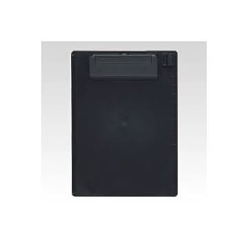 （まとめ） オープン クリップボード 再生ABS樹脂製 A4判タテ型 CB-200-BK 黒 1枚入 【×5セット】