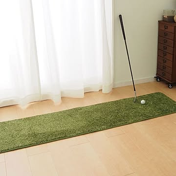 萩原 シーヴァ キッチンマット 芝生マット ウレタン入り 約45×240cm