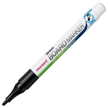 （まとめ） モナミ ボードマーカー 細字丸芯 黒 11415 1本 【×80セット】