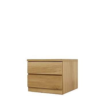 丸田木工 フィット 幅50 2段 奥行55 チェスト 完成品 日本製 大川家具