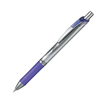 (まとめ) ぺんてる エナージェルシャープペンシル0.5mm （軸色：バイオレット） PL75-V 1本  【×50セット】