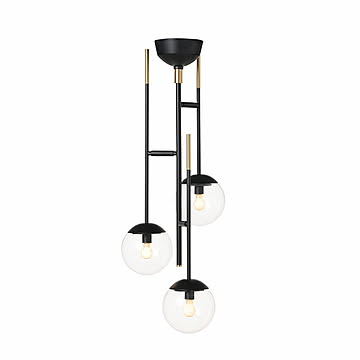 Bliss mini3 cross-ceiling light ブリスミニ3クロスシーリングライト (LED球付属) AW-0670E / シーリングランプ 天井照明 60W相当×3灯 可動式