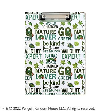 はらぺこあおむし クリップボード同柄2個セットNATURE LOVER ホワイト