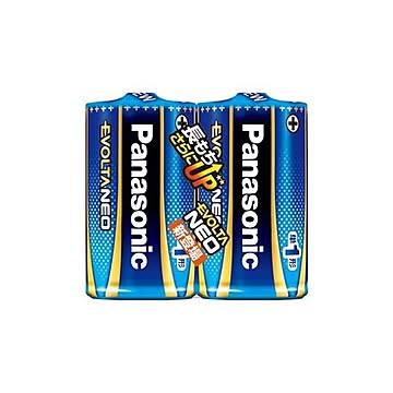 （まとめ）Panasonic 乾電池エボルタネオ単1形 2本入 LR20NJ／2SE【×30セット】