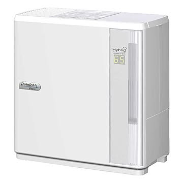 ハイブリッド式加湿器 木造5畳まで プレハブ洋室8畳まで ホワイト ダイニチ HD-N323-W