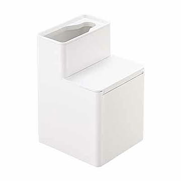 tower タワー(山崎実業) 替えブラシ収納付き流せるトイレブラシスタンド TOILET WAND STAND WITH REPLACEABLE TOILET BRUSH STORAGE