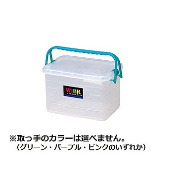 収納ボックス コンテナボックス クリア 日本製 ふた付き 持ち手付き 屋外 アウトドア キャンプ 車載 小物【代引不可】