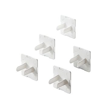 (まとめ)サンワサプライ コンセント安全キャップ TAP-CAP2P5L×10セット