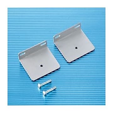 （まとめ）サンワサプライ コンセントバー用ラック取付金具 TAP-MRSET【×3セット】
