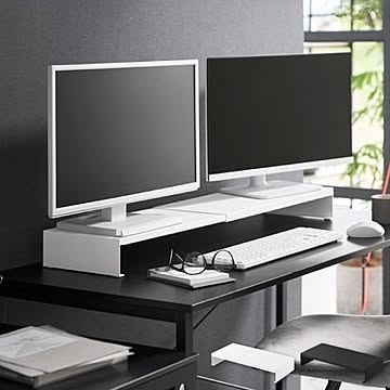 山崎実業 伸縮ゲーミングモニターラック タワー tower 