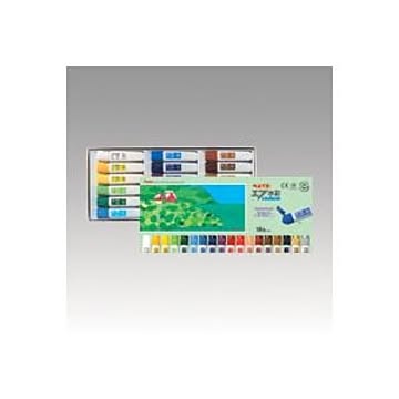 （まとめ） ぺんてる エフ水彩 ポリチューブ入（ワンタッチキャップ） WFC1-18 入 【×2セット】