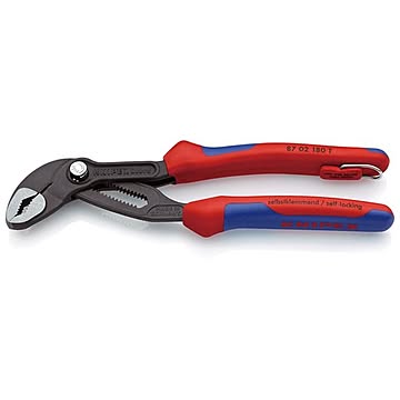 KNIPEX（クニペックス）8702-180TBK コブラ ウォーターポンププライヤー 落下防