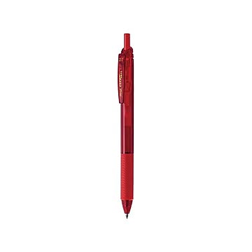 （まとめ） ぺんてる エナージェルエス 0.7mm 赤 【×50セット】
