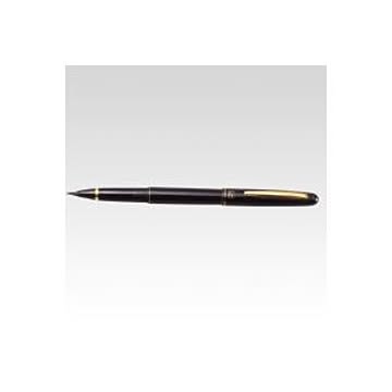 （まとめ） 呉竹 くれ竹万年毛筆 DU140-15C 黒 1本入 【×2セット】