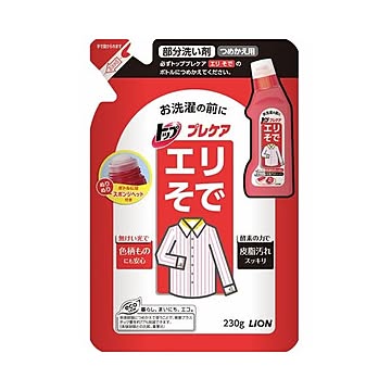 ライオン トッププレケアエリそで用つめかえ × 5 点セット