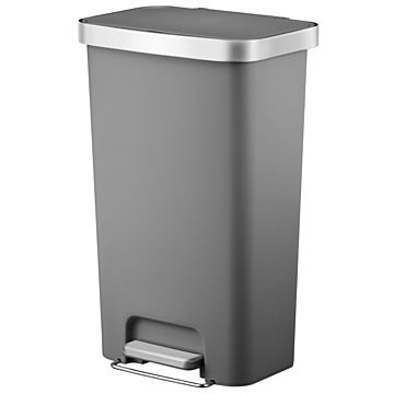 EKOJAPAN ハナプラスチックステップビン 45L EK6266-45L-GR