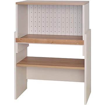 タカシン家具工業 フレンチカントリーレンジ台 CR-80R ホワイト 幅80cm