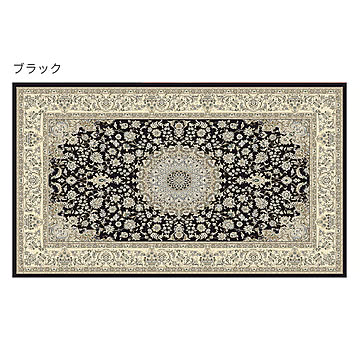 トシシミズ マイクロプリントパイルマット DM-053 70x120cm ブラック
