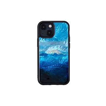 ikins 天然貝ケース for iPhone 13 mini 富士山 I21027i13MN