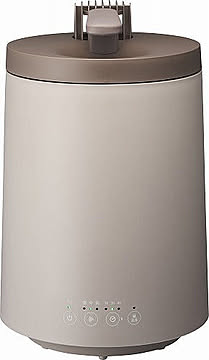 加湿器 スチーム式 ドウシシャ タンク3L 上から給水 木造～10畳 プレハブ洋室～17畳 最大加湿量600mL/h 洗浄モード付 KSX-603 BR