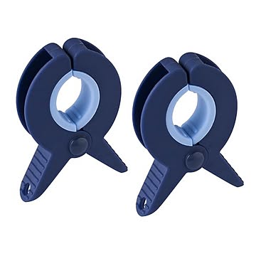 物干し竿止め 紐通し穴付き 2個入り ×40個セット ズレ防止 脱落防止