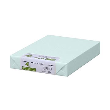 まとめ長門屋商店 Color Paper A4厚口 水 ナ-3360 1冊500枚 ×3セット