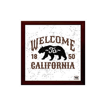 Sign Frame 400seires Welcome to California アートポスター（フレーム付き） m13111