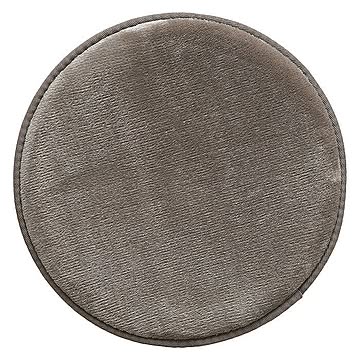 トシシミズ 座布団 LM-102 円形 グレージュ 低反発高反発3層 約35cm