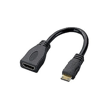 5個セット エレコム HDMI変換ケーブル(タイプA-タイプC) AD-HDAC2BKX5 管理No. 4589453401726