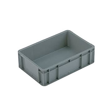 TP規格 穴無しコンテナボックス TP-341.5B グレー