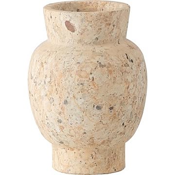 花瓶 おしゃれ フラワーベース 高さ19 サンドストーン 北欧 石目 完成品 一輪挿し コンパクト 玄関 SLY-36