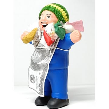 【エケコ人形18cm】 タイプ2 エケコ人形・色アソート（胴体の色指定不可） 当店モデル（ペルー直輸入）