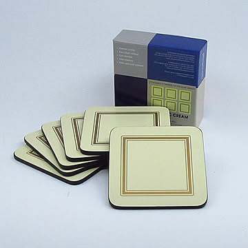ピンパーネル　コースター6pcsセット　クラシッククリーム　X0010268061　サービングウェア　イギリス　ブランド