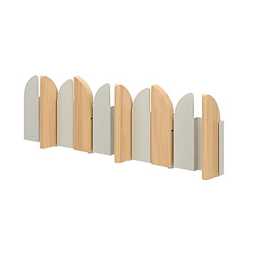 Umbra アンブラ Saloon Wall Hook サルーンフック 5連 /  壁掛け ハンガーフック 壁面収納 コートハンガー バッグハンガー インテリア 収納 木製