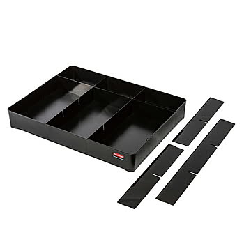 コンパクトハウスキーピングカート ハウスキーピングカート用ディバイダー 616x469x88mm ラバーメイド