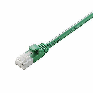【5個セット】エレコム LANケーブル 2m/簡易パッケージ仕様(グリーン) LD-CTT/GN2/RSX5 管理No. 4589453003722
