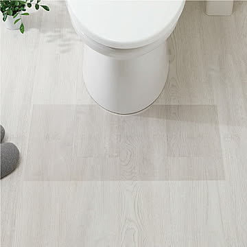 トイレマット 透明 60cm×30cm １枚 Ｓ 日本製 マット 保護マット 