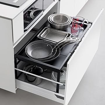  山崎実業 シンク下引き出し幅伸縮スライドラック タワー tower 【D40】