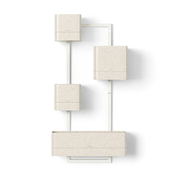 Umbra アンブラ キュービコ ウォールプランター CUBIKO WALL PLANTER プランター 観葉植物 多肉植物 収納 小物入れ 壁面 壁掛け