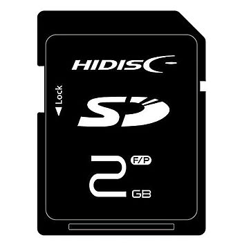 HIDISC SDカード 2GB Speedy HDSD2GCLJP3 管理No. 4984279650165