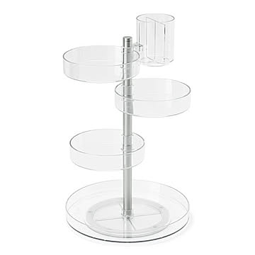 【Umbra/アンブラ】ピルエット オーガナイザー クリアニッケル 21015097239