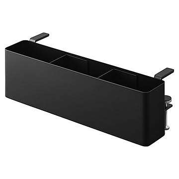 tower タワー (山崎実業) テーブル横リモコンラック Tableside Remote Control Rack スマホスタンド 収納 小物 スチール 整理整頓 ねじ ゲーム機収納 調味料ラック